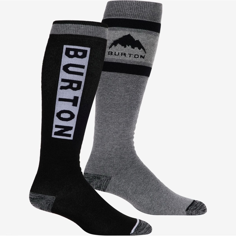 NWT Burton Weekend Midweight 2 Pack Snowboarding Socks